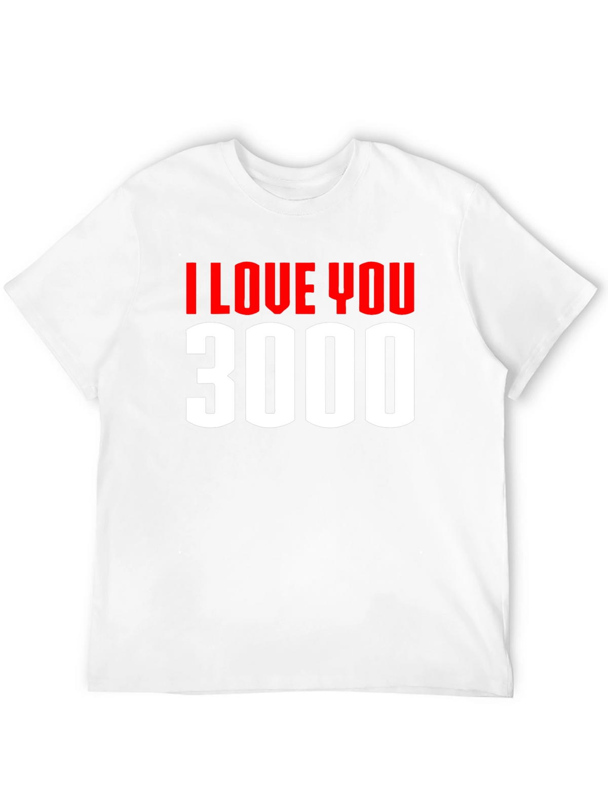 I Love You 3000 Graphic Tee - Black