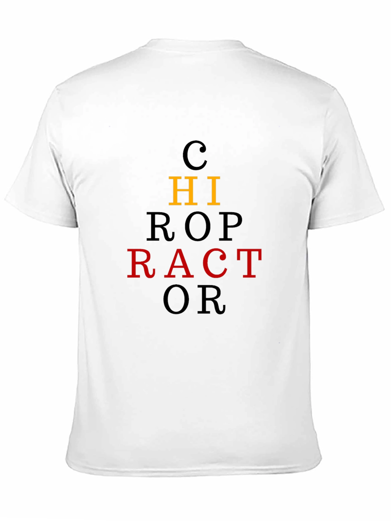 Chiropractor T-Shirt - Black Tee