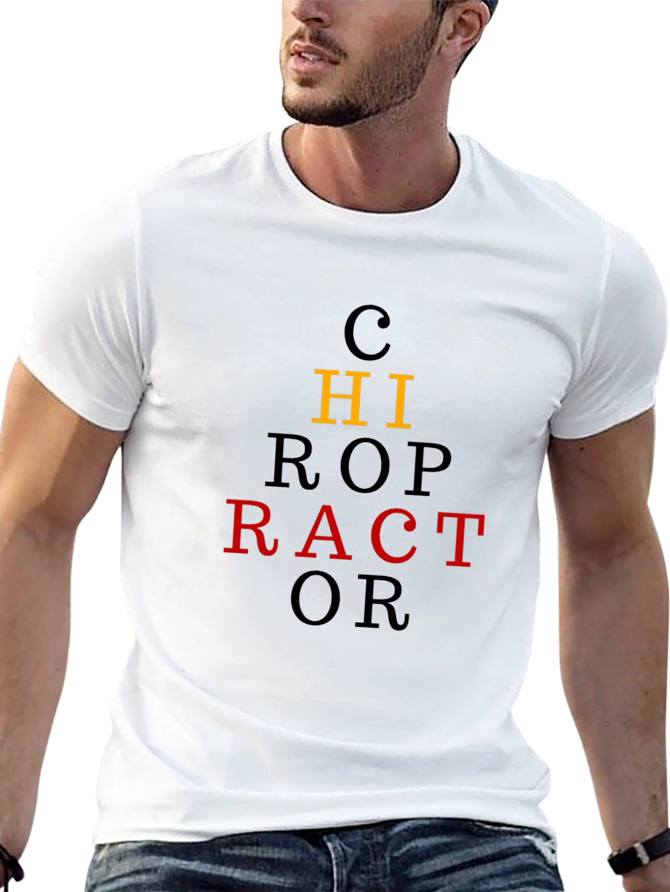 Chiropractor T-Shirt - Black Tee