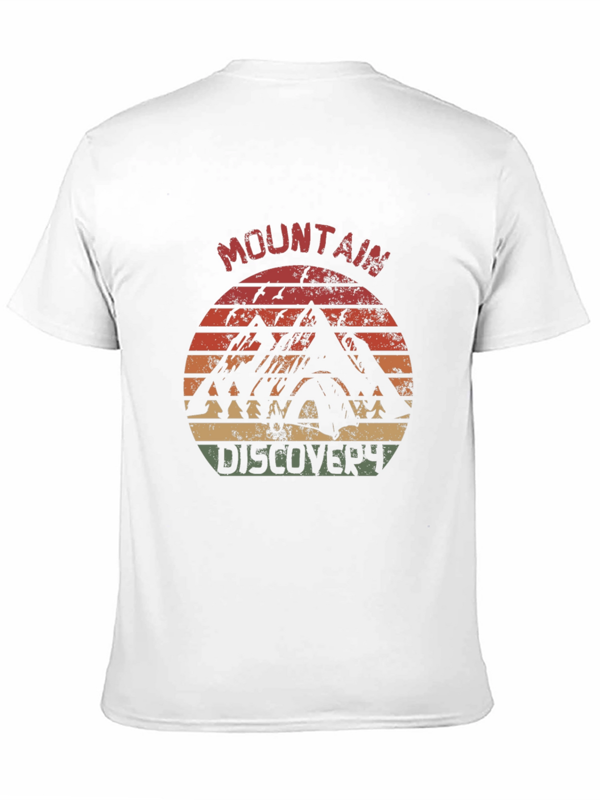 Mountain Discovery Graphic Tee - Retro Style
