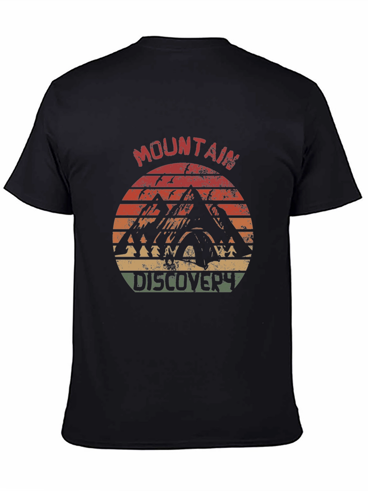 Mountain Discovery Graphic Tee - Retro Style