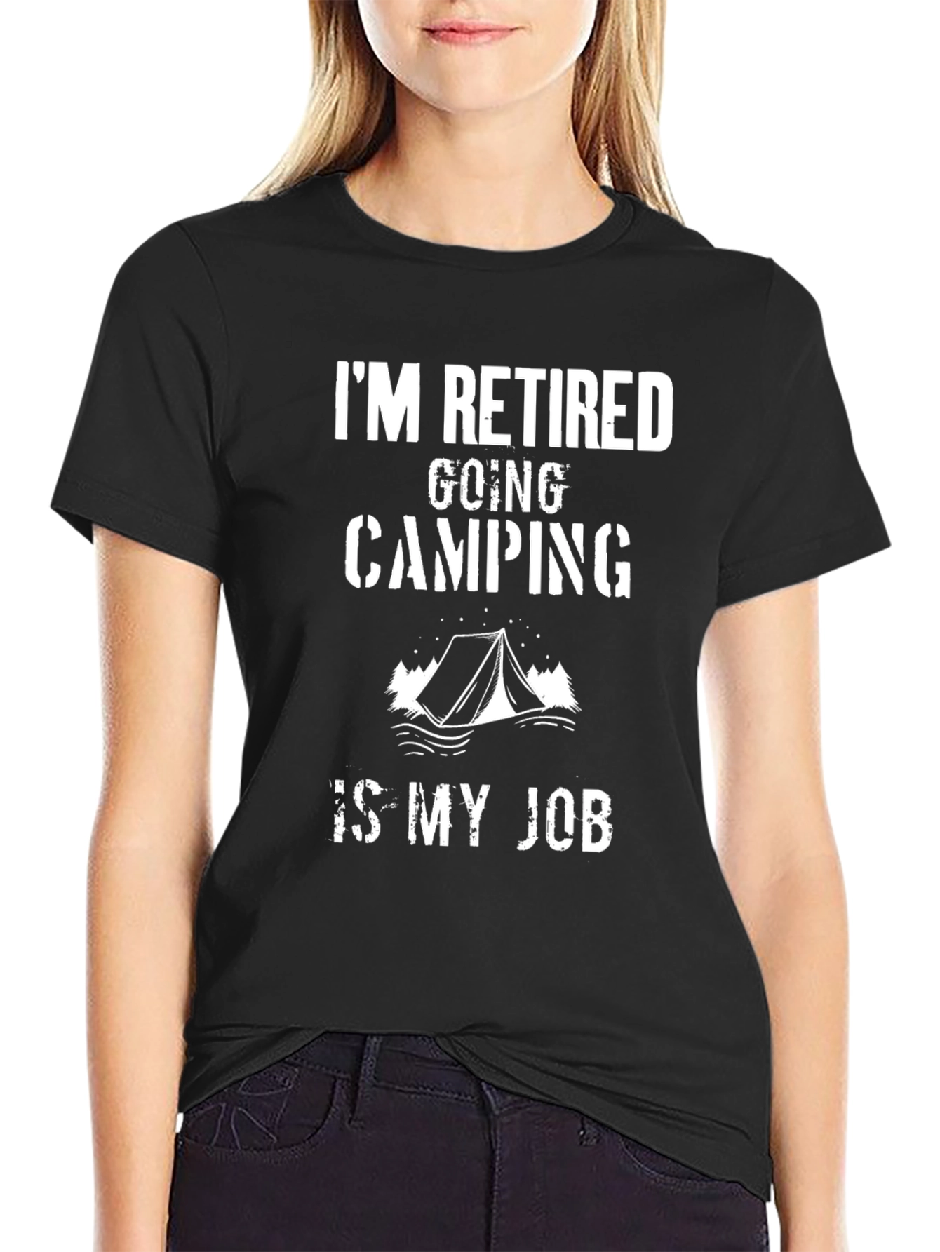 Retired Going Camping T-Shirt