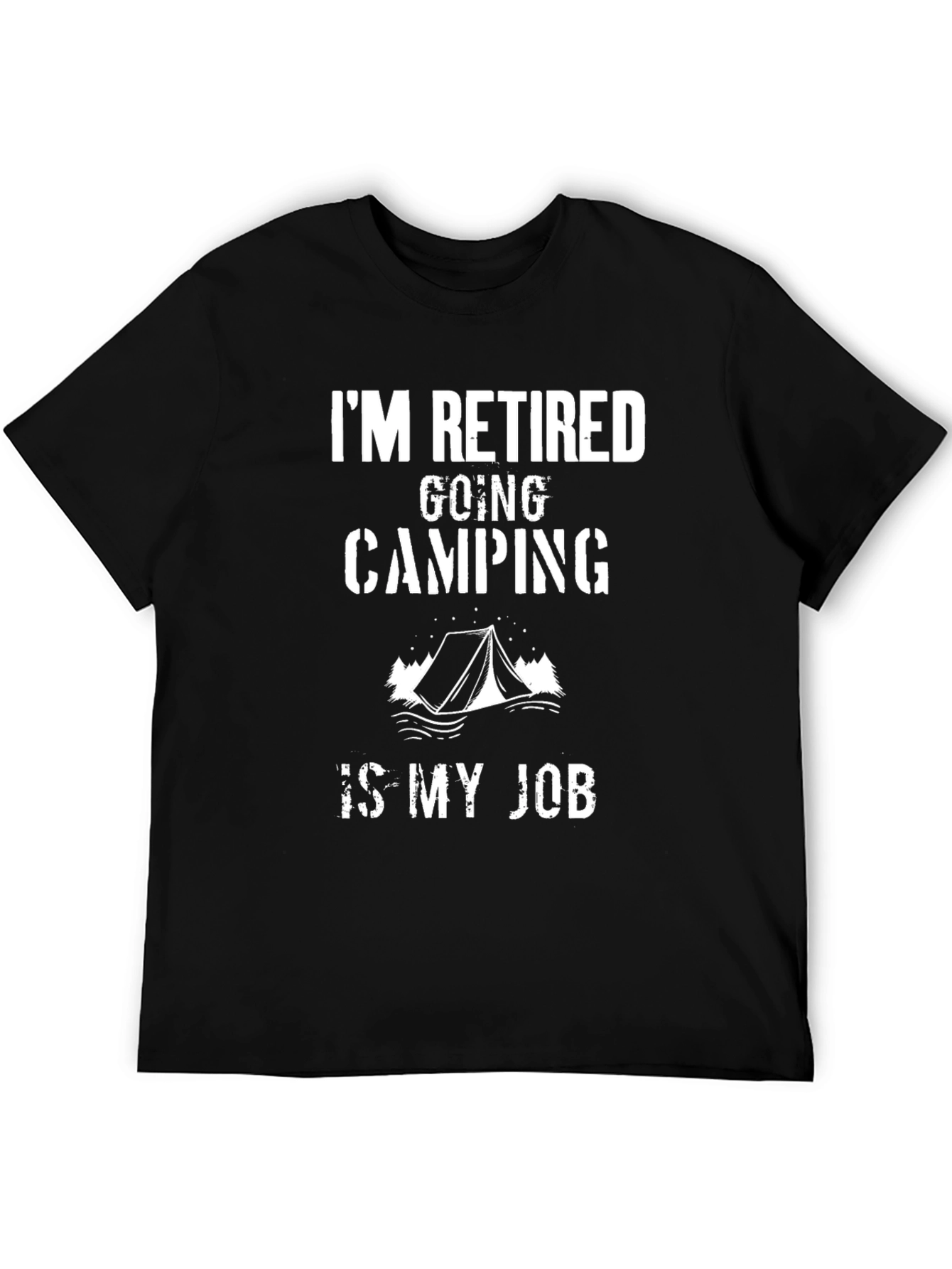 Retired Going Camping T-Shirt