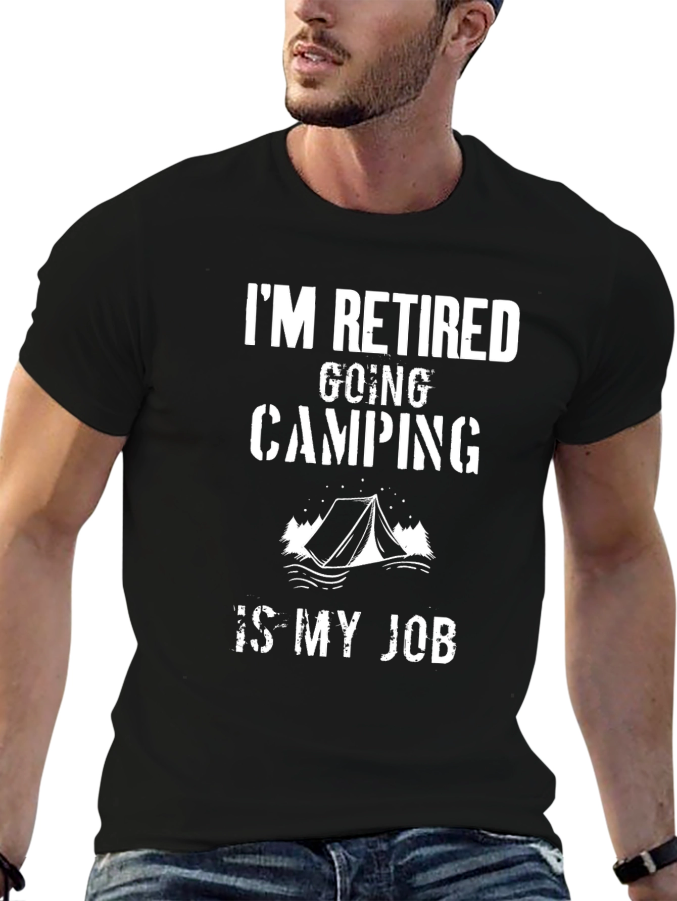 Retired Going Camping T-Shirt