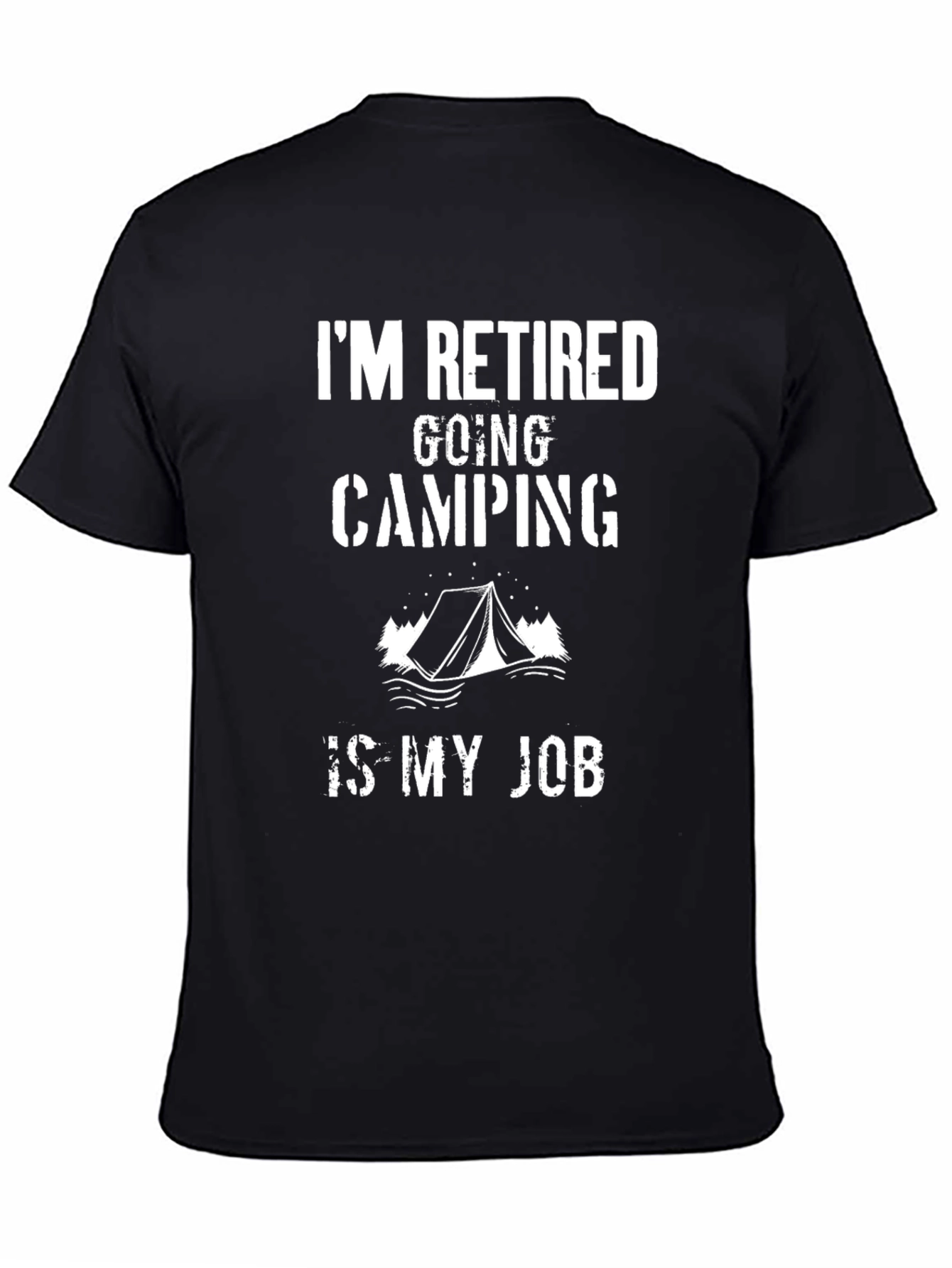 Retired Going Camping T-Shirt