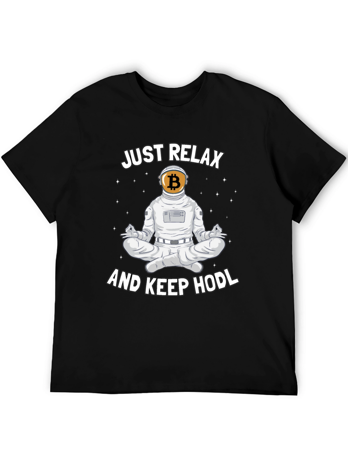 Just Relax and Keep HODL Crypto T-Shirt