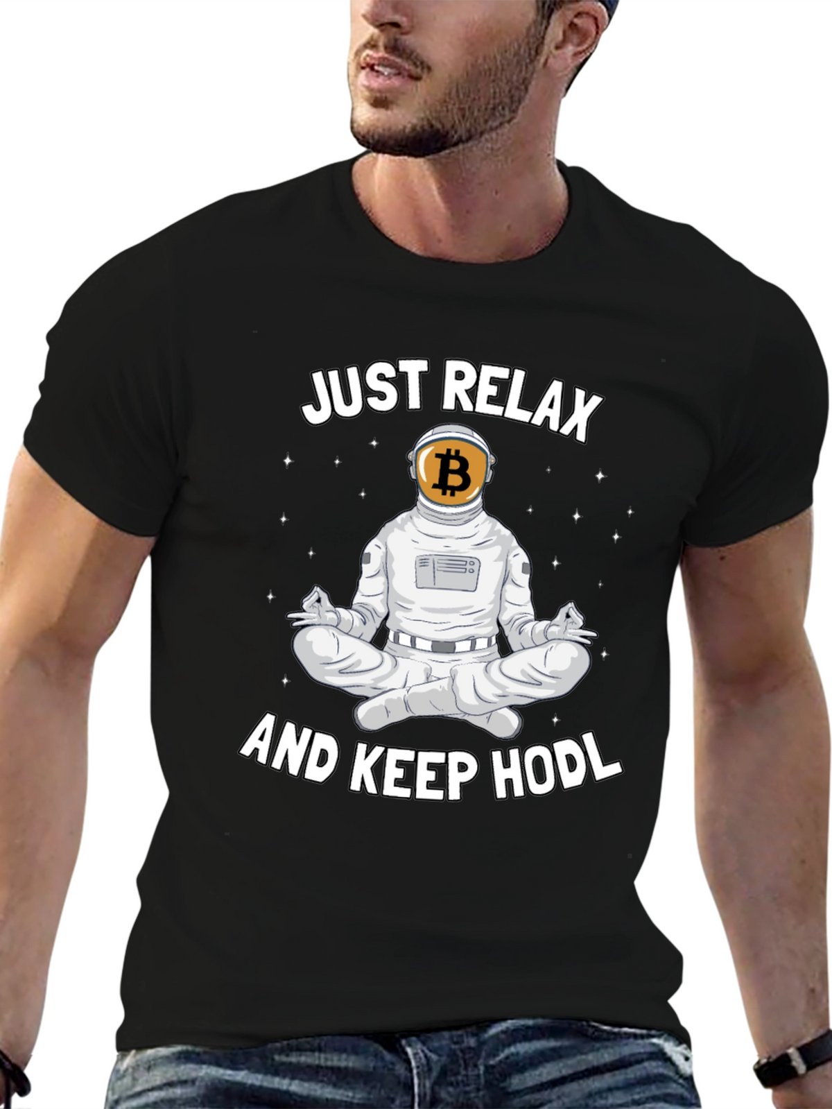 Just Relax and Keep HODL Crypto T-Shirt
