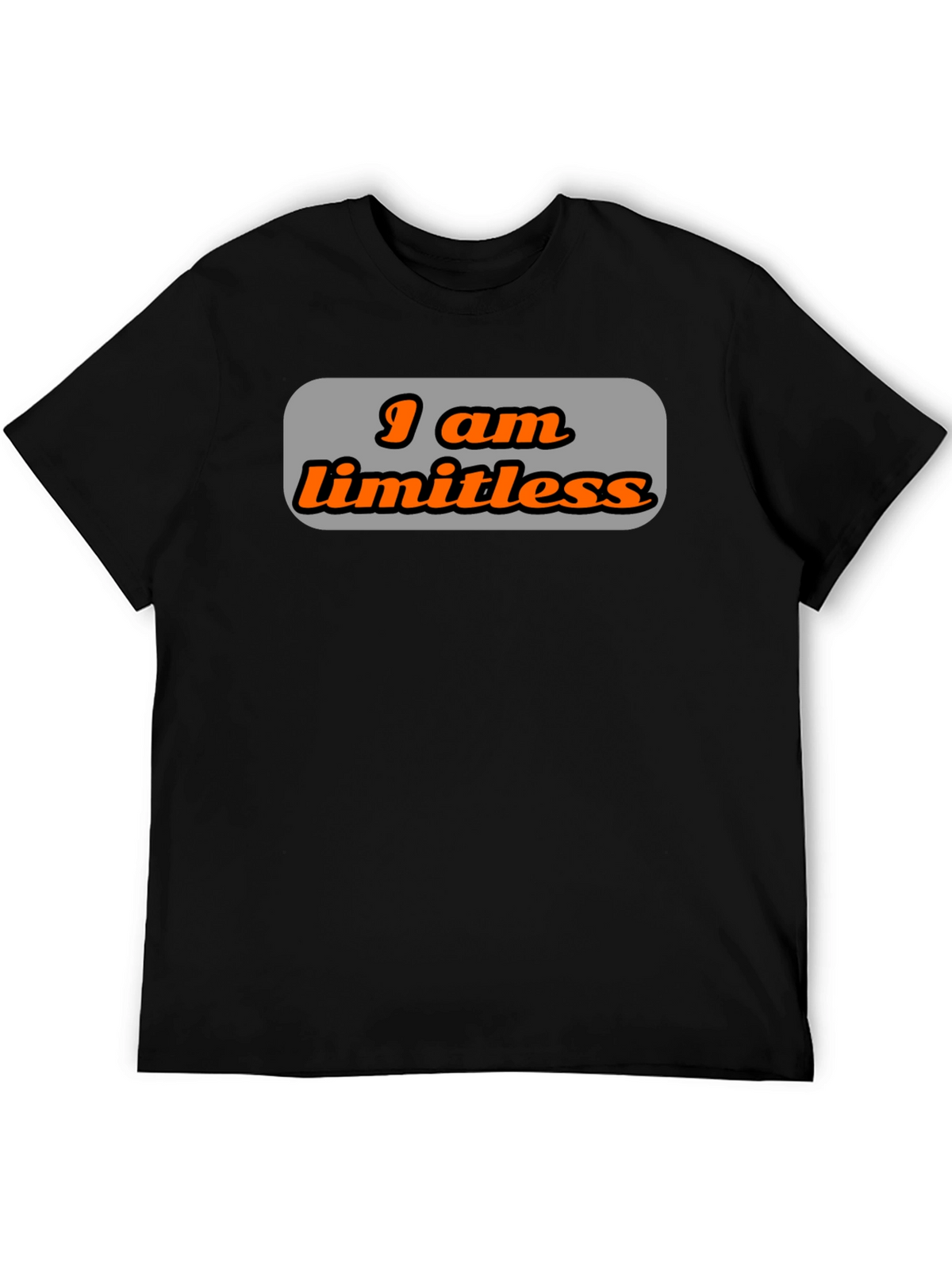 Limitless Graphic Tee - Stylish Black T-Shirt