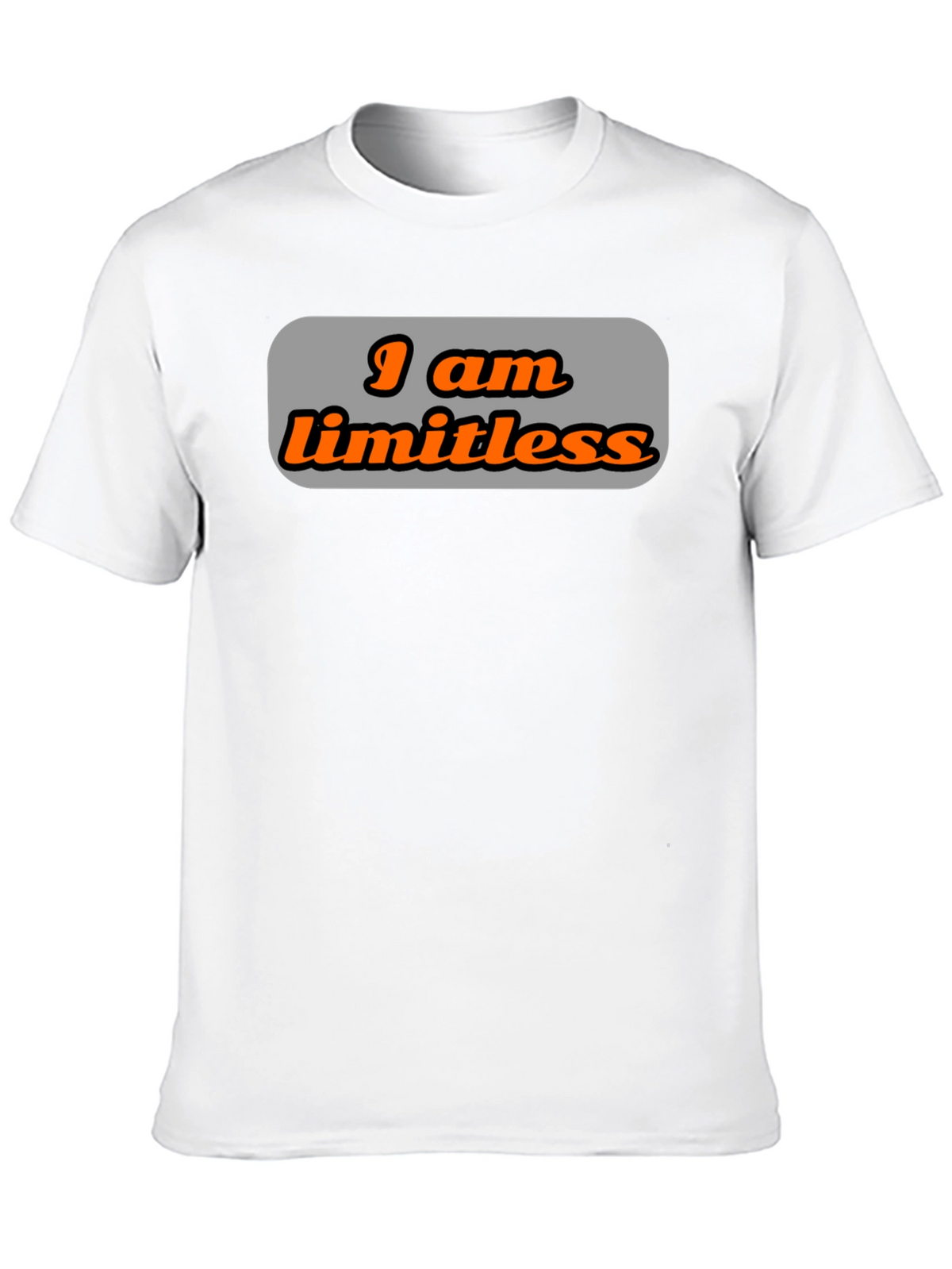 Limitless Graphic Tee - Stylish Black T-Shirt