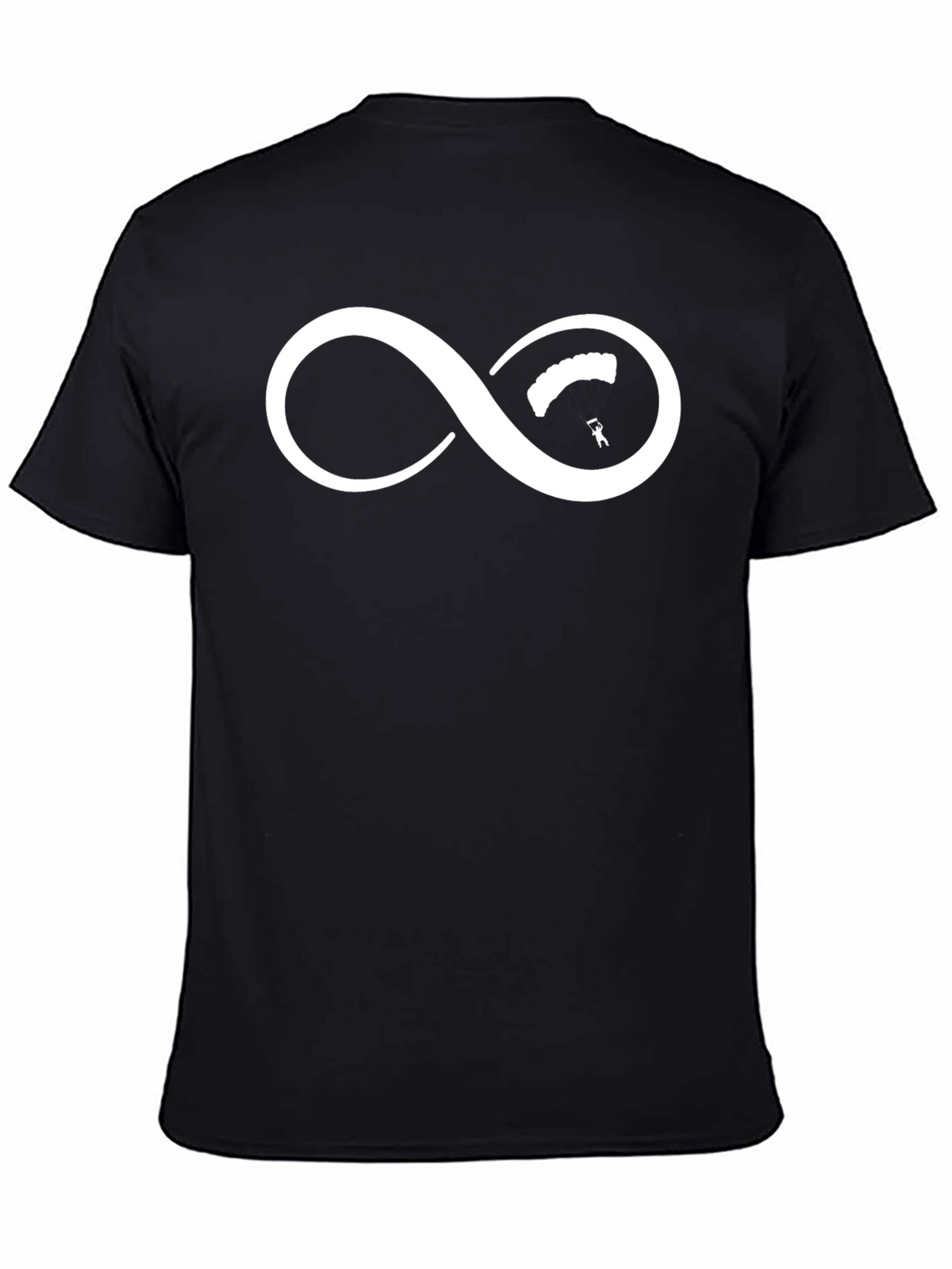 Skydiving Infinity Symbol Graphic Tee