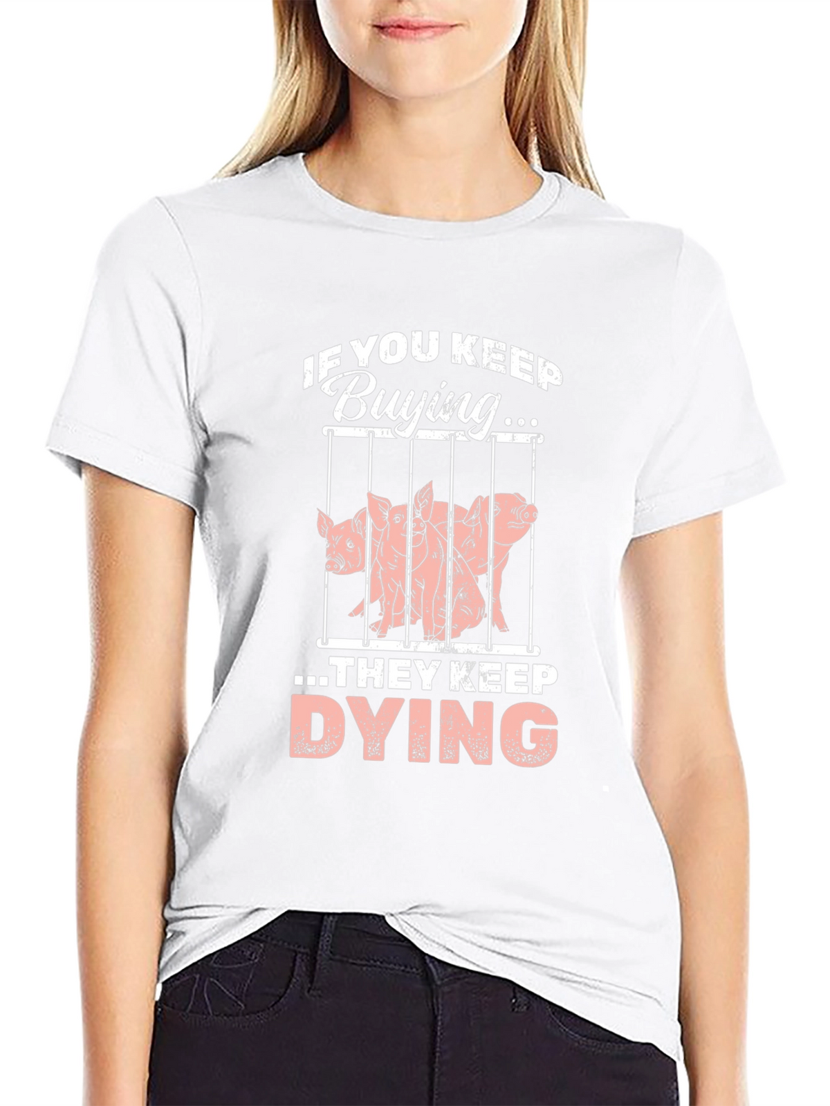 Keep Buying They Keep Dying Graphic Tee