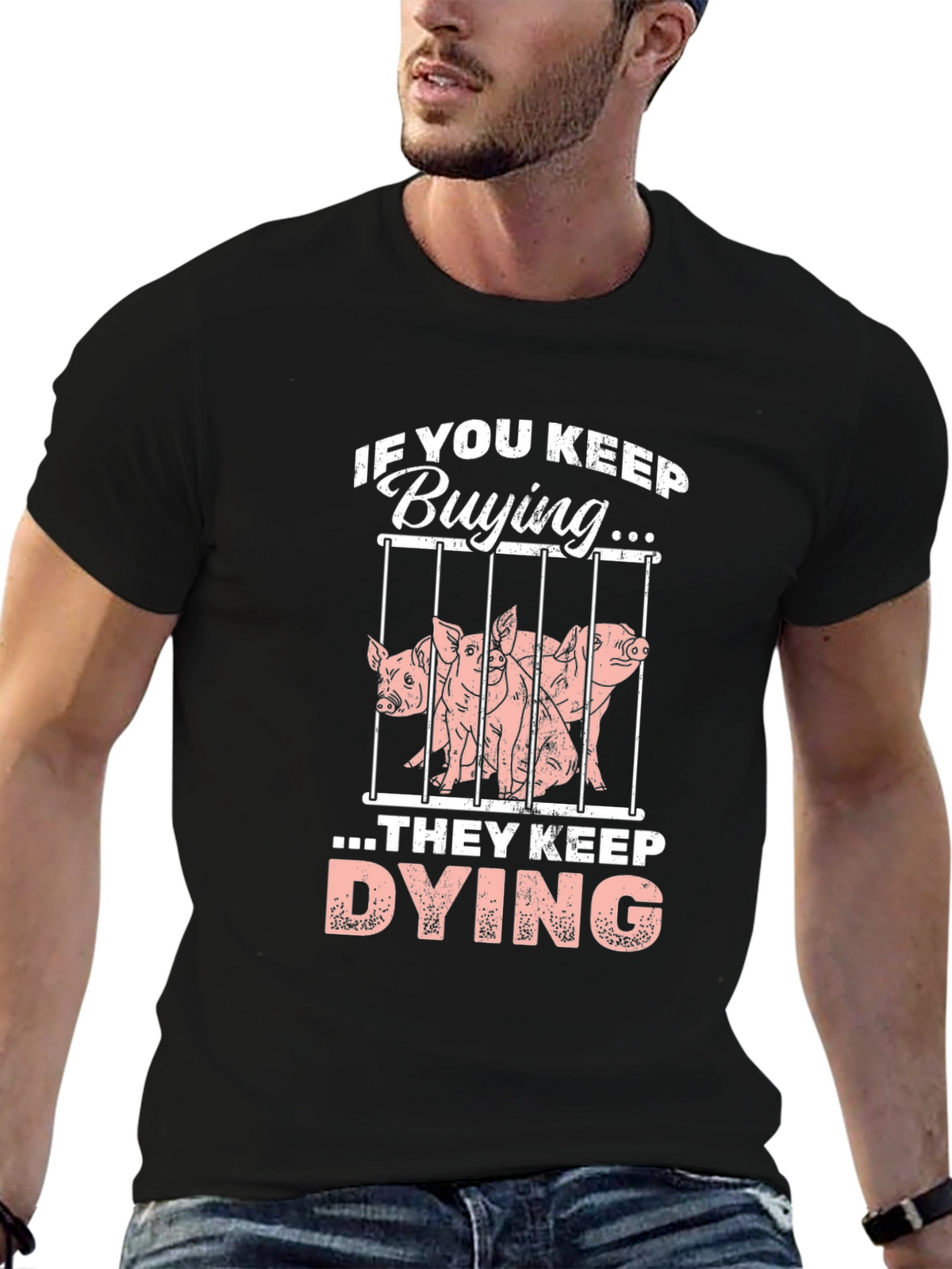 Keep Buying They Keep Dying Graphic Tee