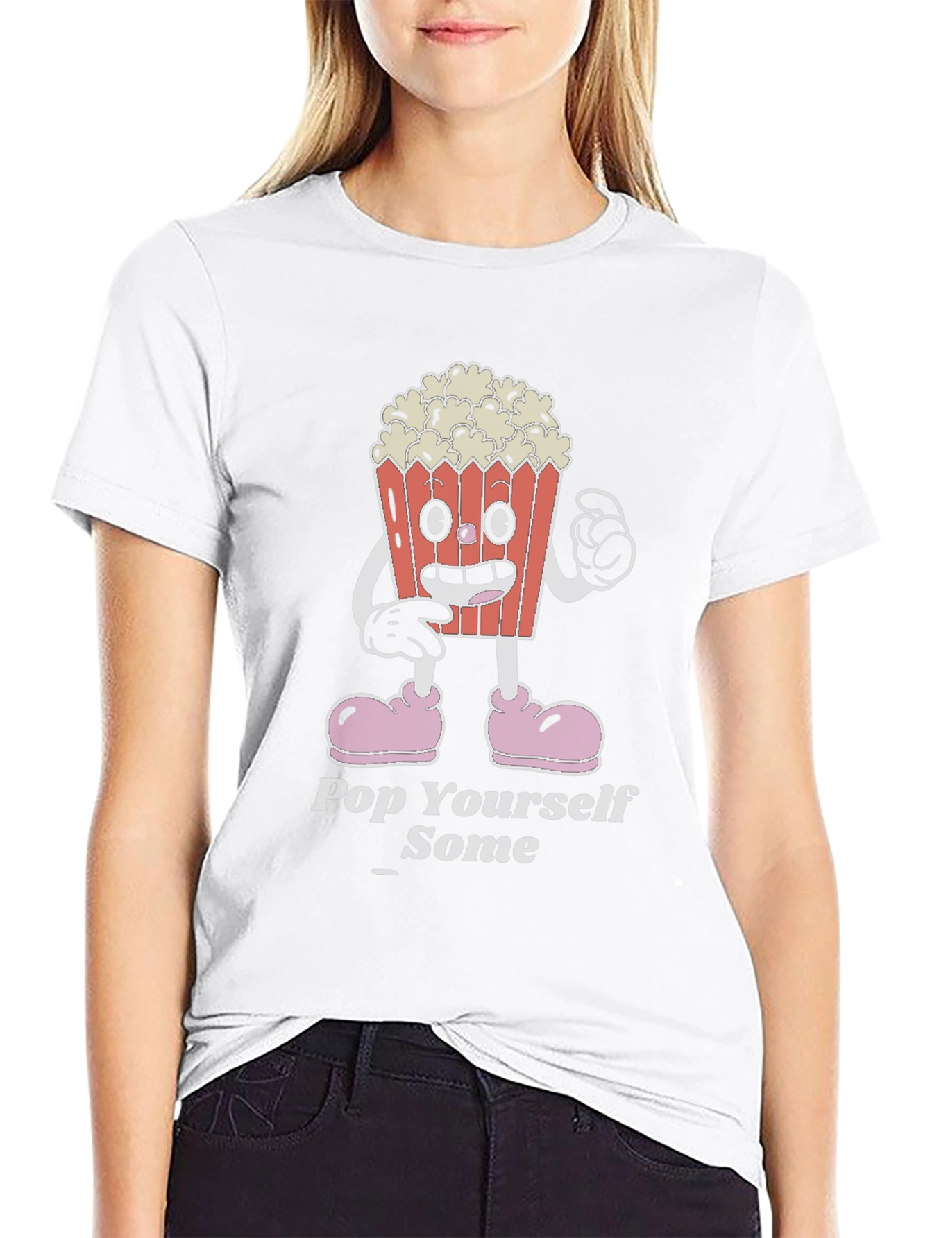 Pop Yourself Some Black Graphic Tee