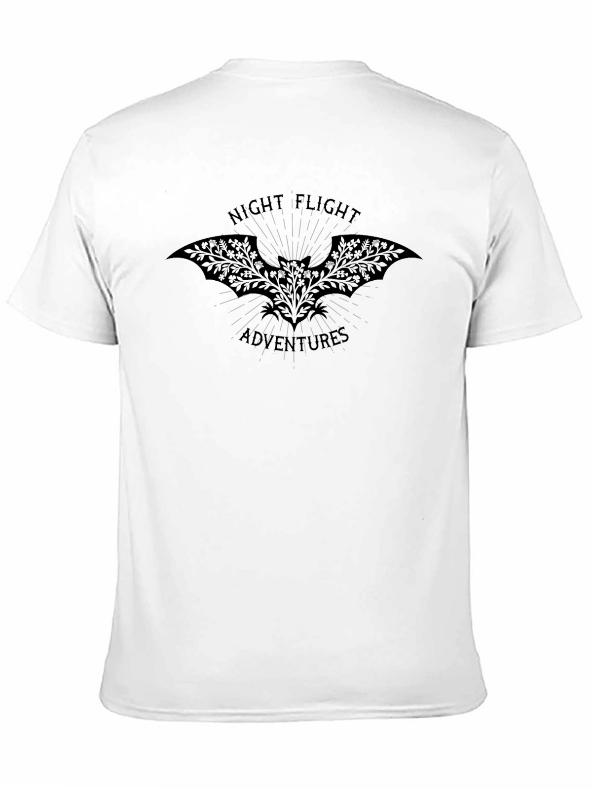 Night Flight Adventures Graphic Tee - Black