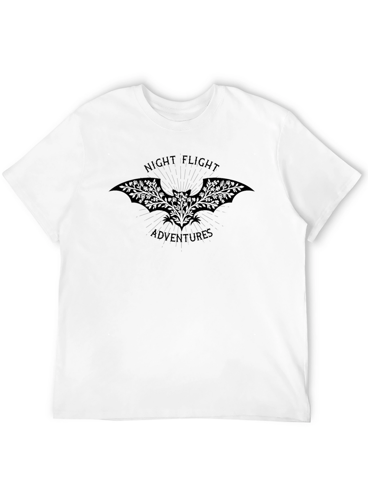 Night Flight Adventures Graphic Tee - Black