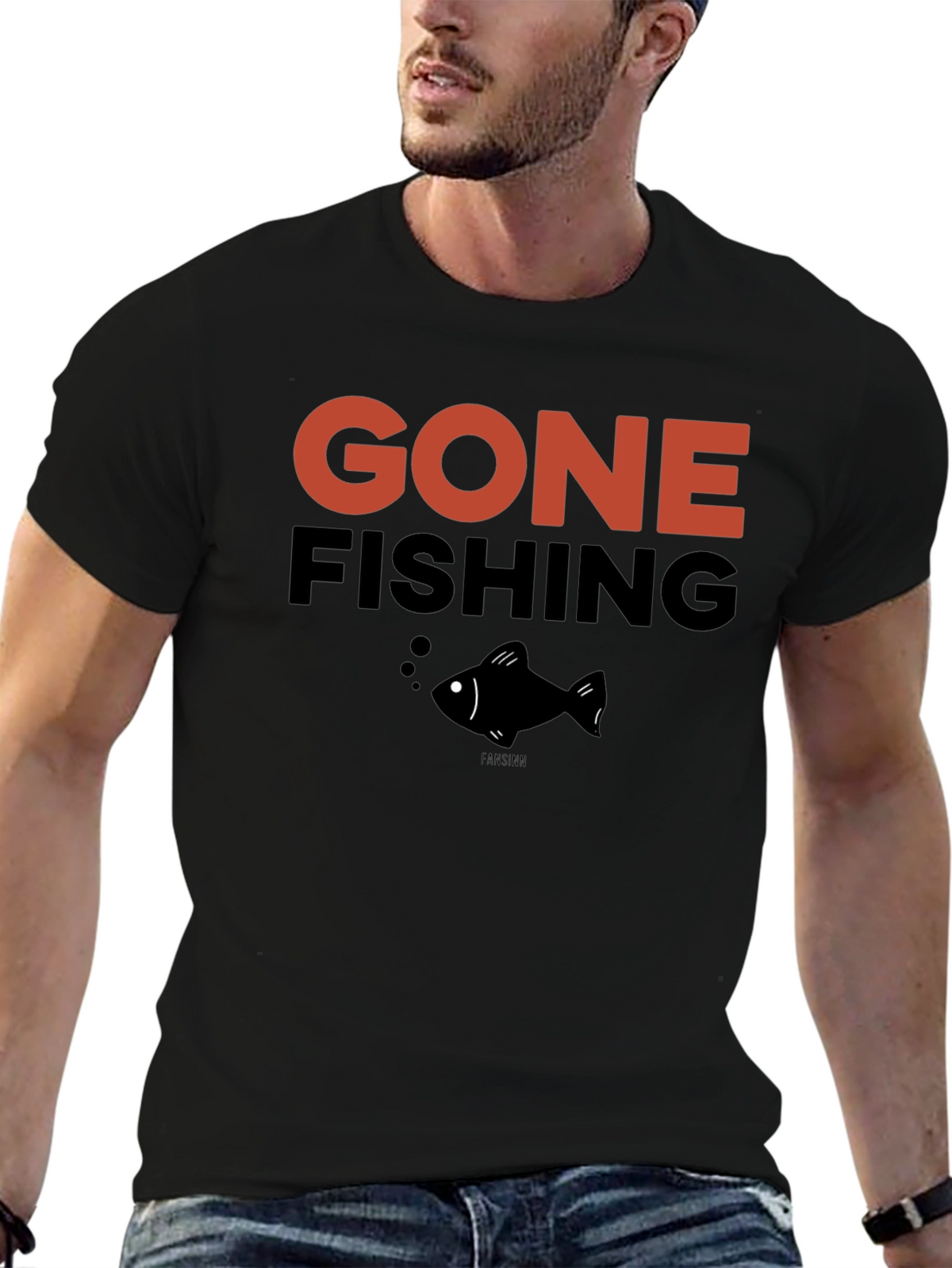 Gone Fishing T-Shirt | Anglers Humor Tee