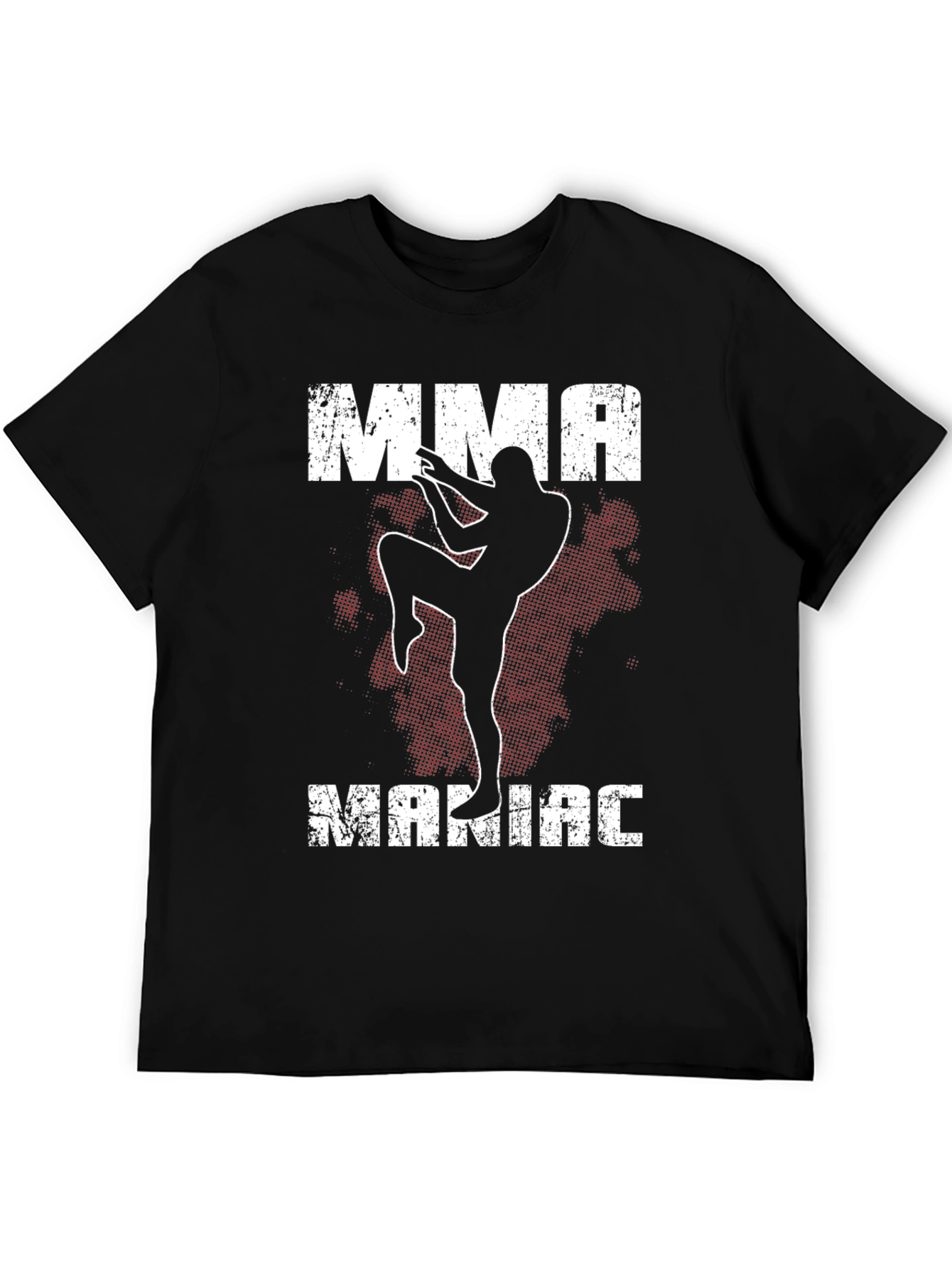 MMA Maniac Graphic T-Shirt - Black Martial Arts Tee