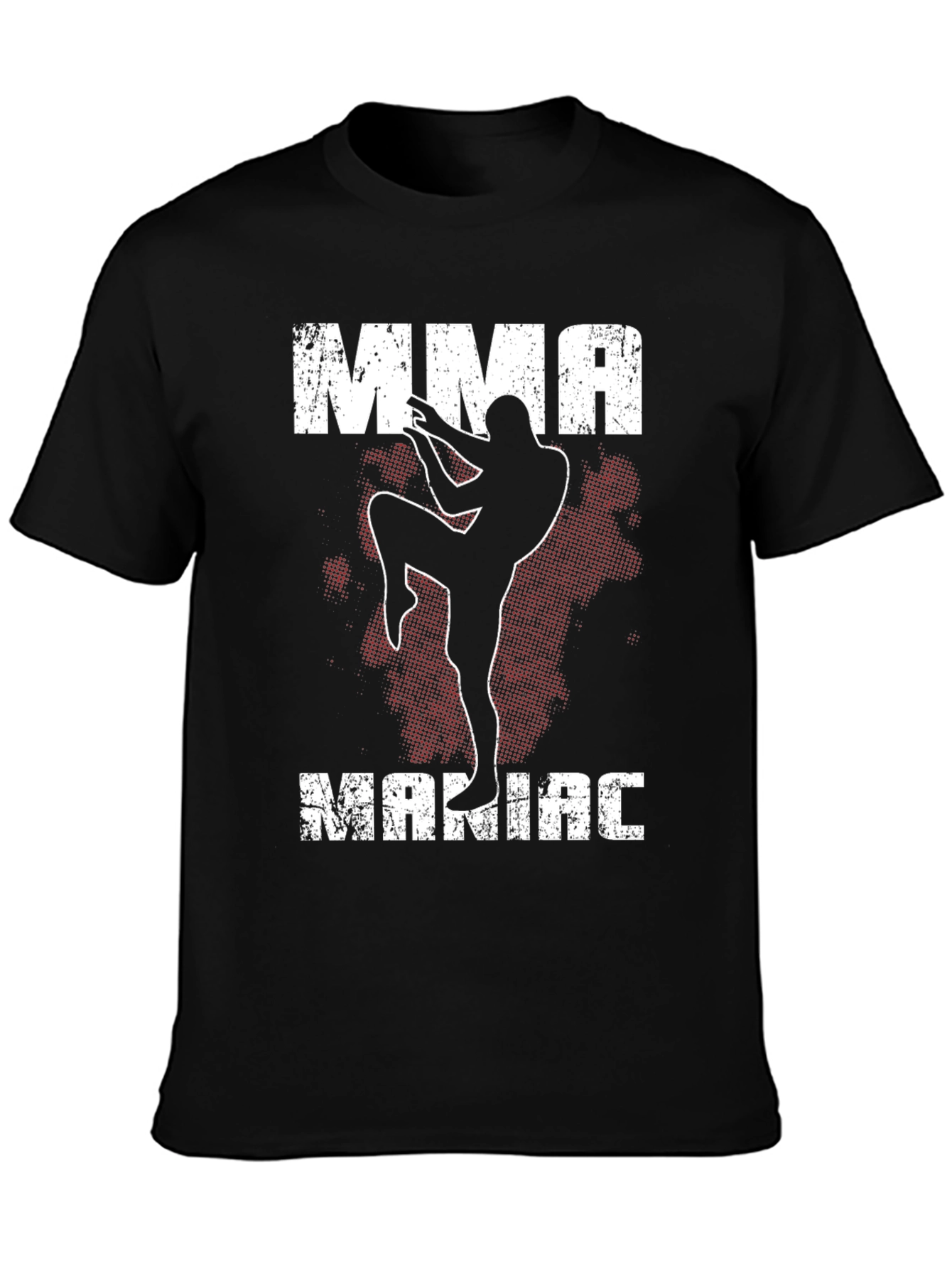 MMA Maniac Graphic T-Shirt - Black Martial Arts Tee