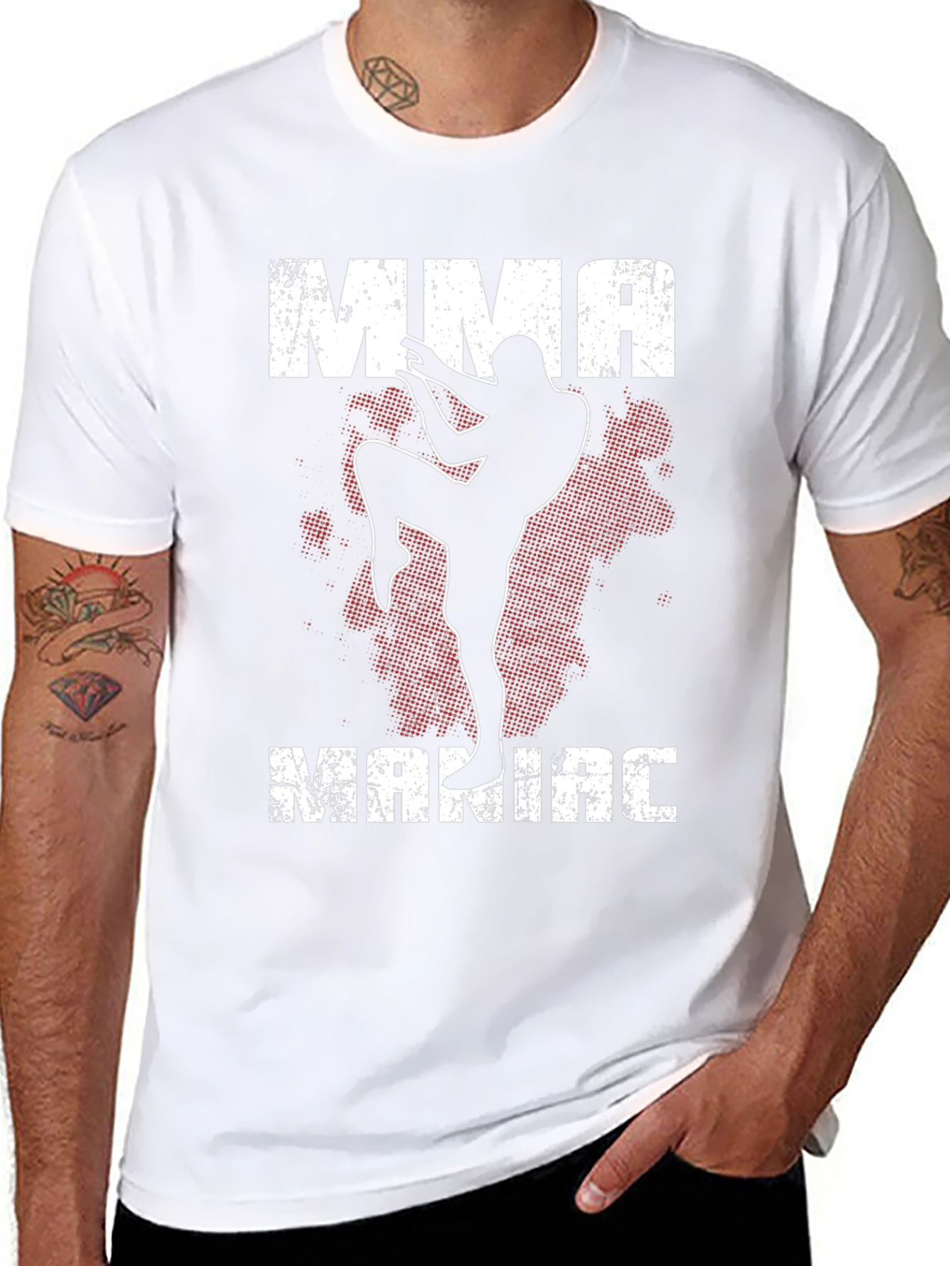 MMA Maniac Graphic T-Shirt - Black Martial Arts Tee