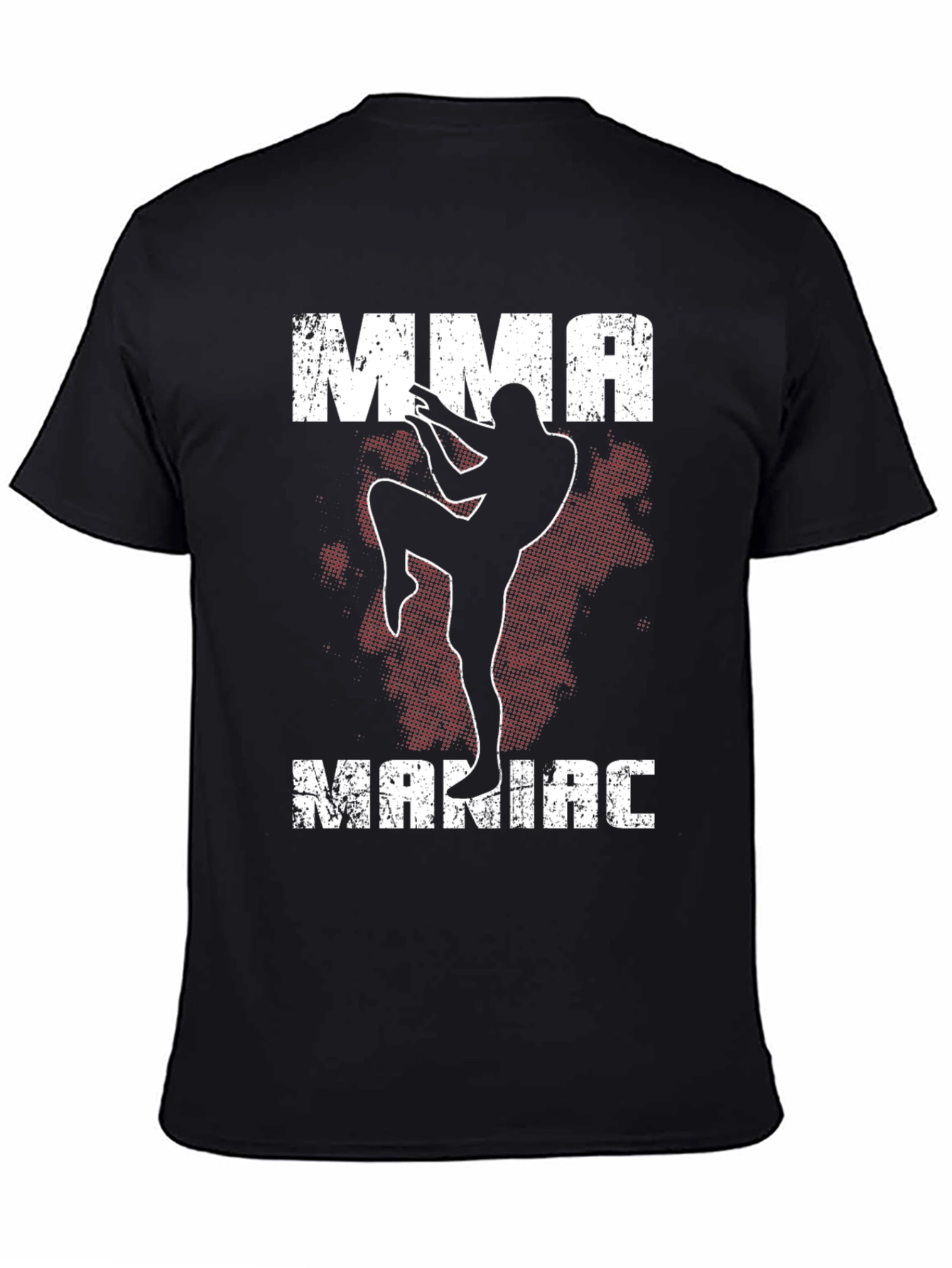 MMA Maniac Graphic T-Shirt - Black Martial Arts Tee