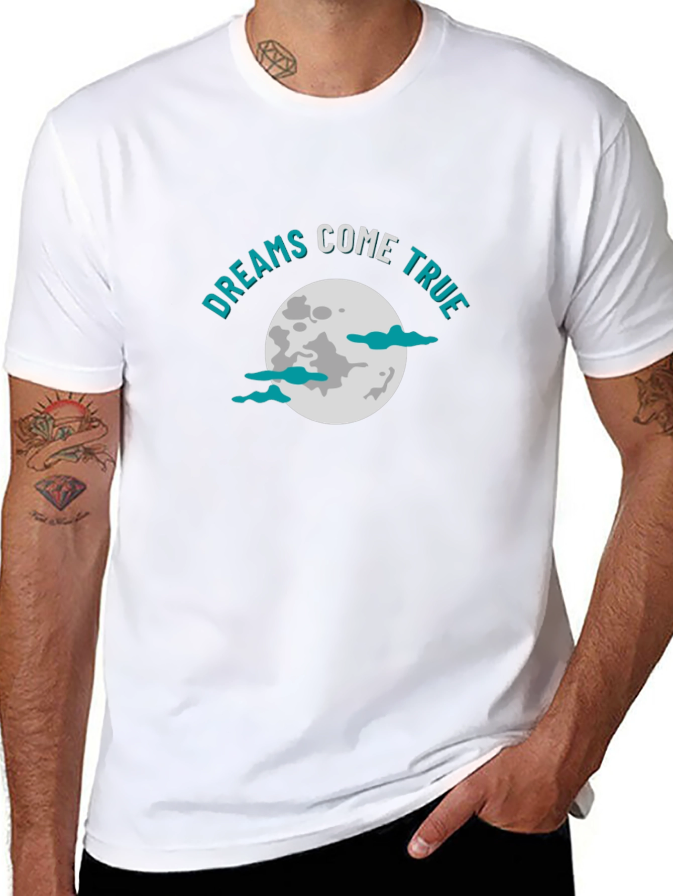 Dreams Come True Moon Graphic Tee