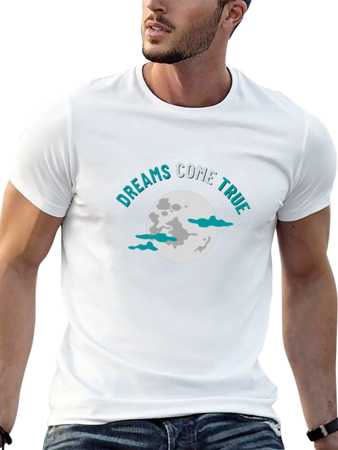 Dreams Come True Moon Graphic Tee