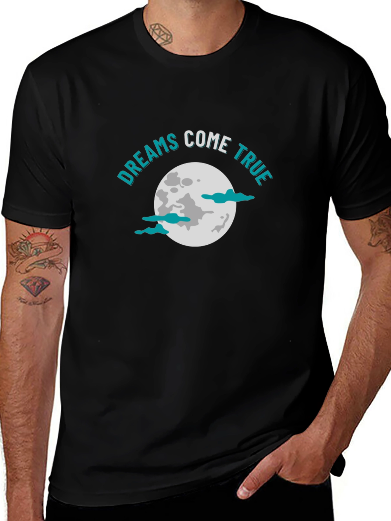 Dreams Come True Moon Graphic Tee