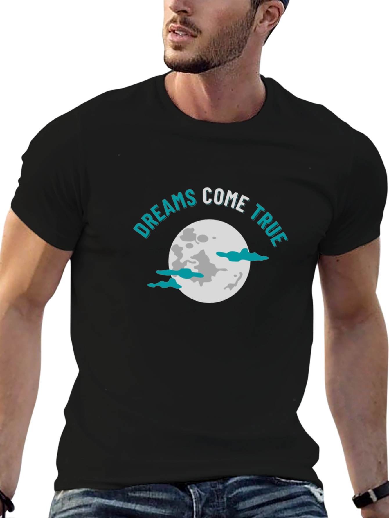 Dreams Come True Moon Graphic Tee
