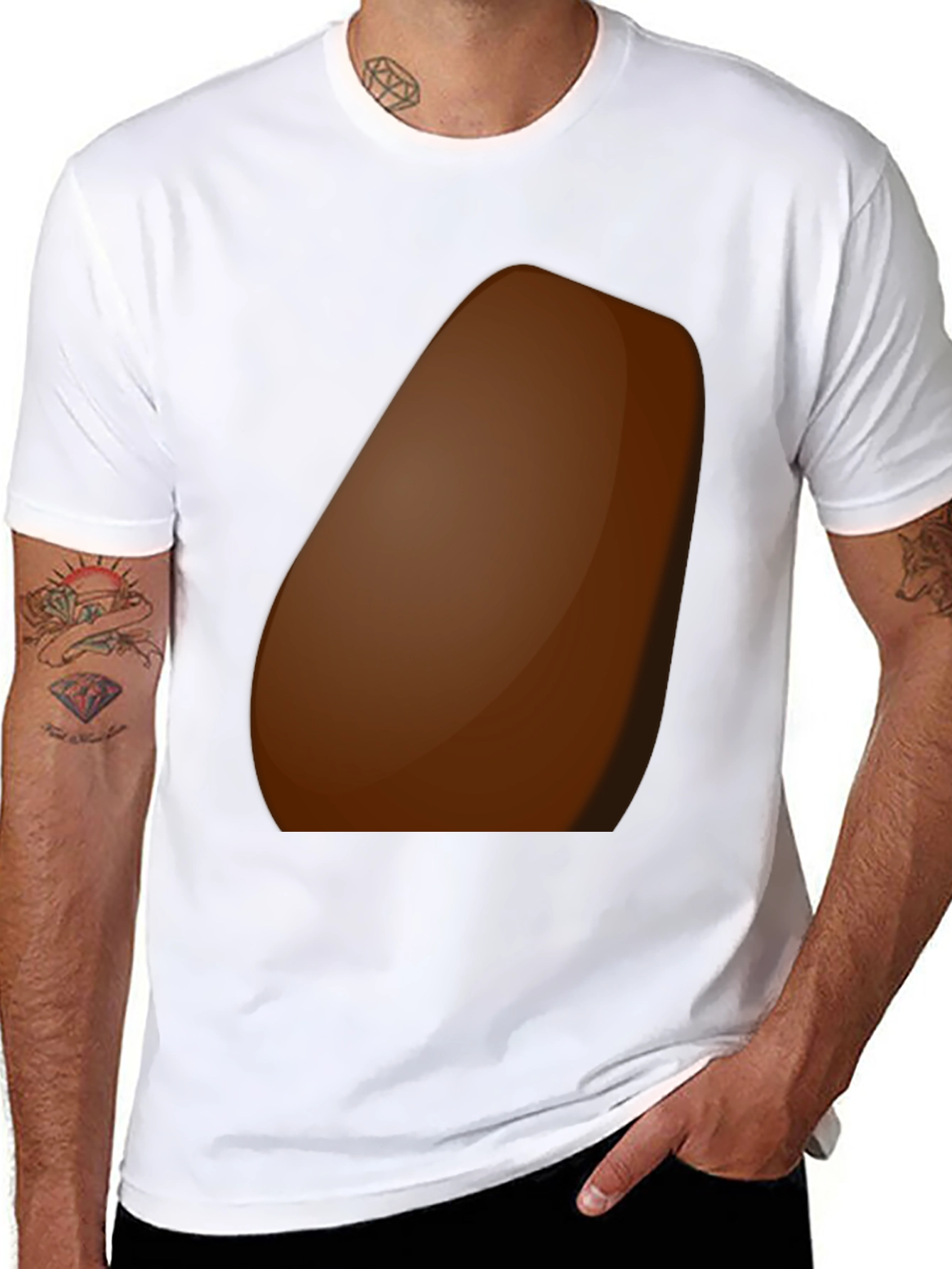 Chocolate Chip Cookie T-Shirt - Soft Cotton Blend