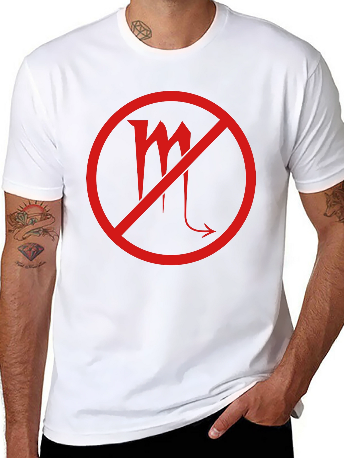 No Scorpio Zodiac Symbol T-Shirt