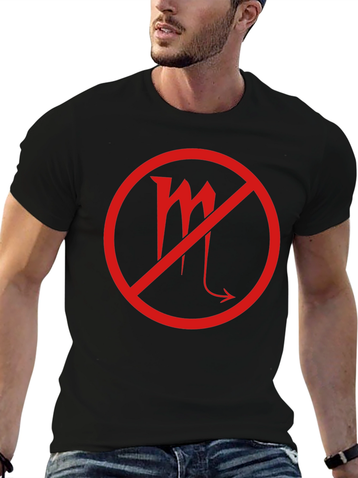 No Scorpio Zodiac Symbol T-Shirt