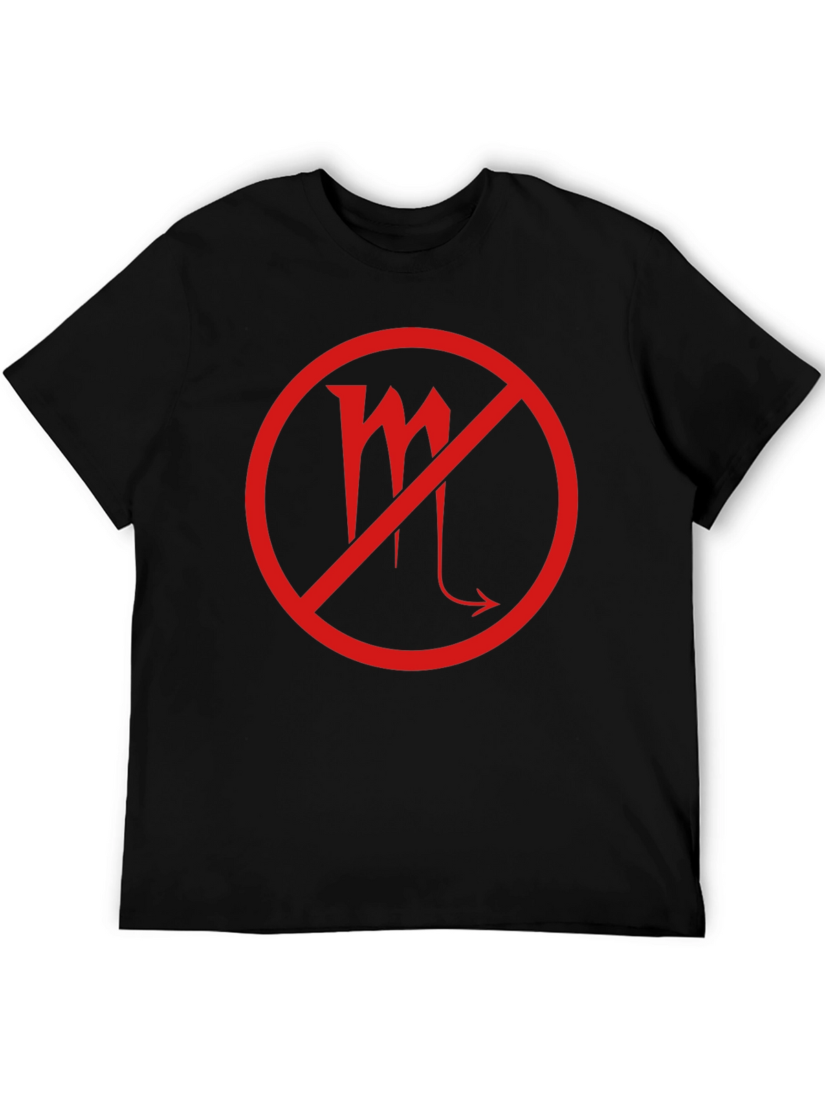 No Scorpio Zodiac Symbol T-Shirt
