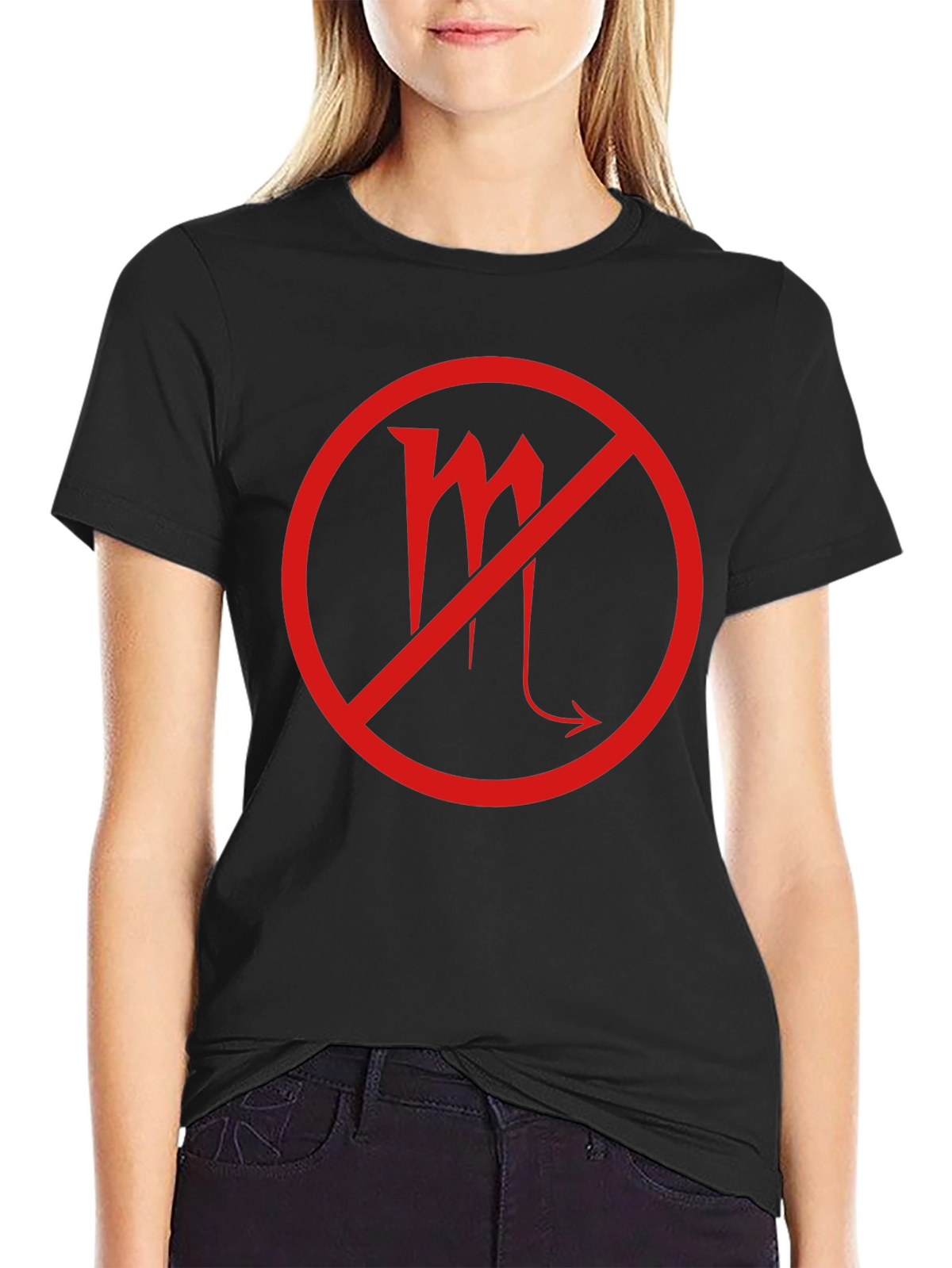 No Scorpio Zodiac Symbol T-Shirt