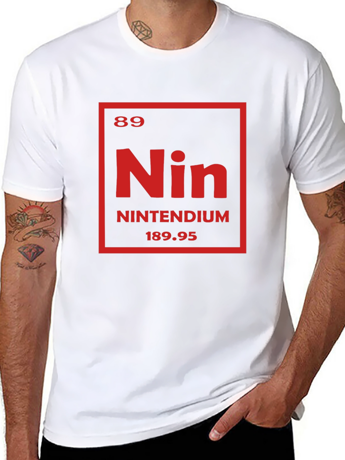 Nintendium Periodic Table T-Shirt - Gamer Tee