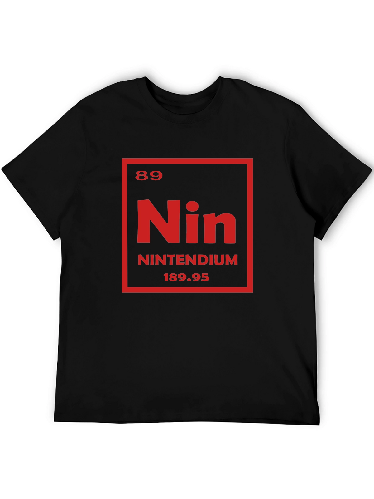 Nintendium Periodic Table T-Shirt - Gamer Tee