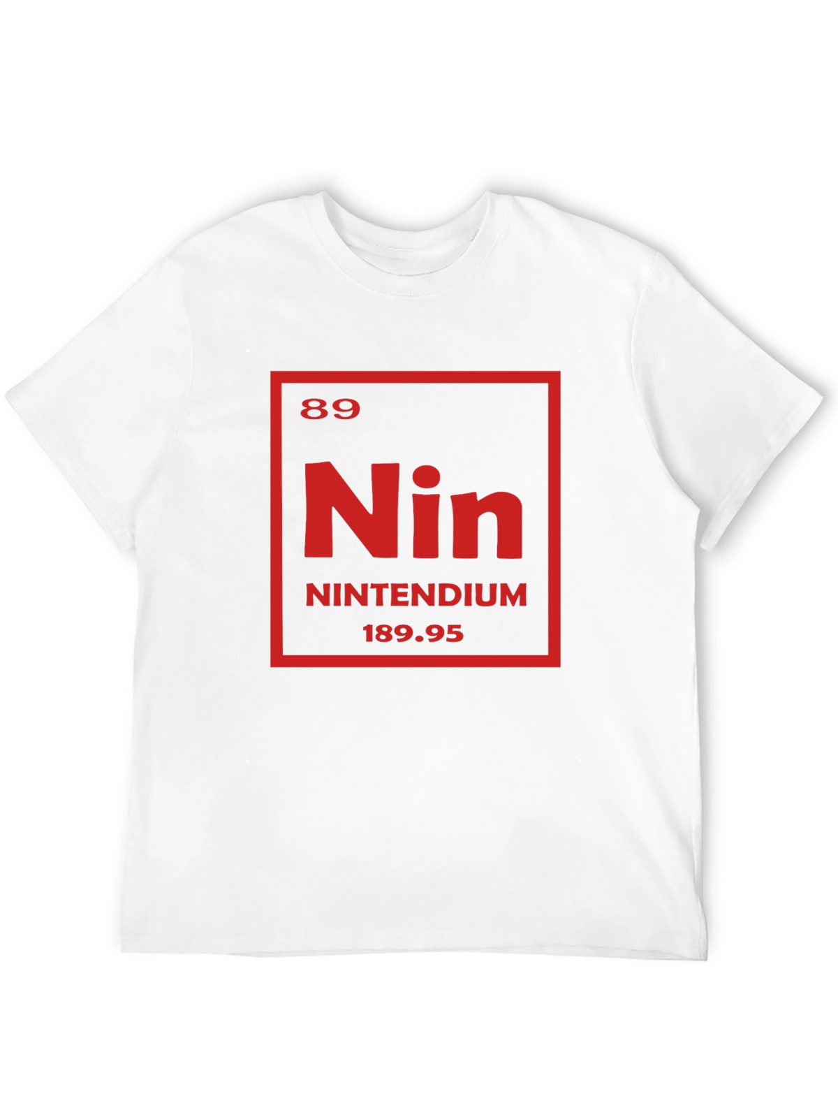 Nintendium Periodic Table T-Shirt - Gamer Tee