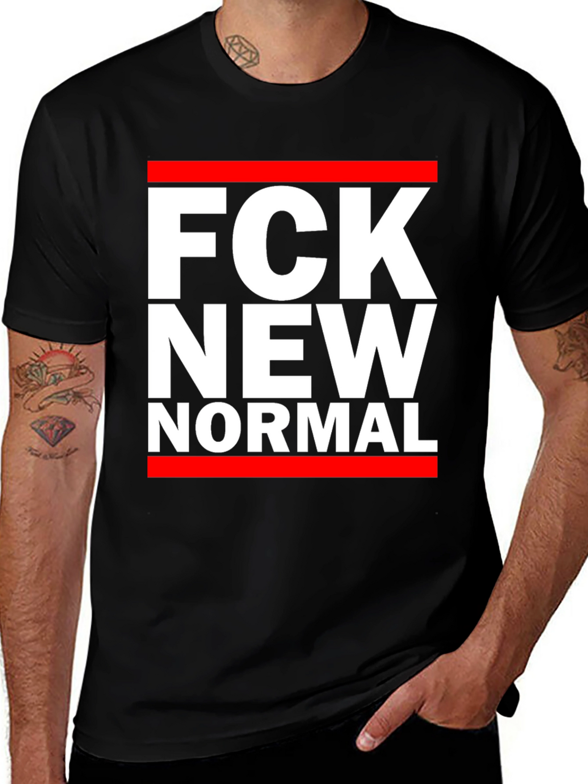 FCK New Normal T-Shirt - Bold Statement Tee
