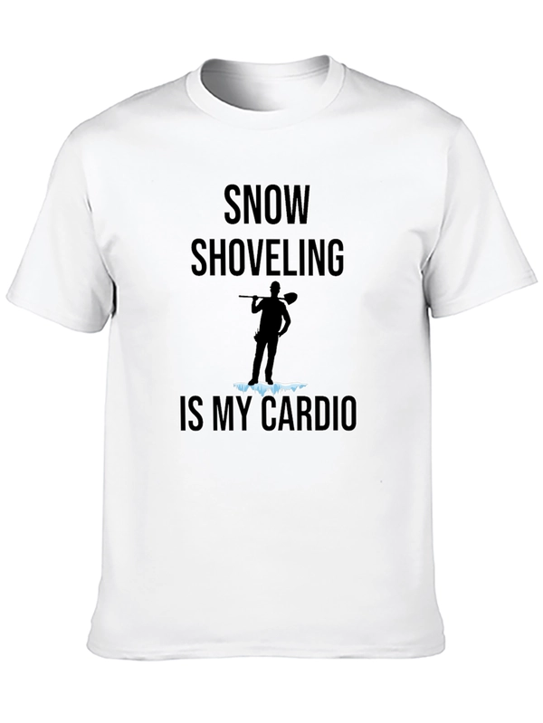 Snow Shoveling is My Cardio Graphic Tee