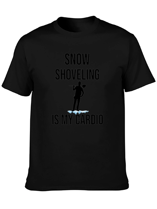 Snow Shoveling is My Cardio Graphic Tee