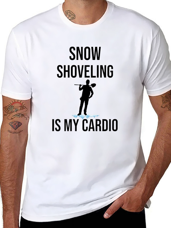 Snow Shoveling is My Cardio Graphic Tee