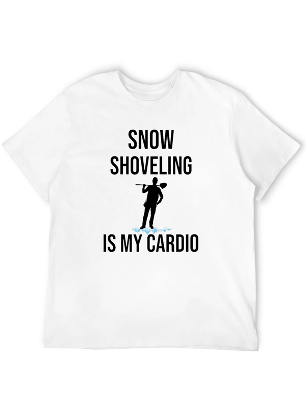 Snow Shoveling is My Cardio Graphic Tee