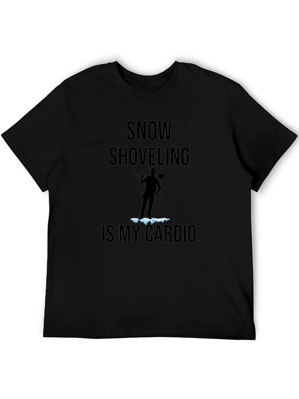 Snow Shoveling is My Cardio Graphic Tee