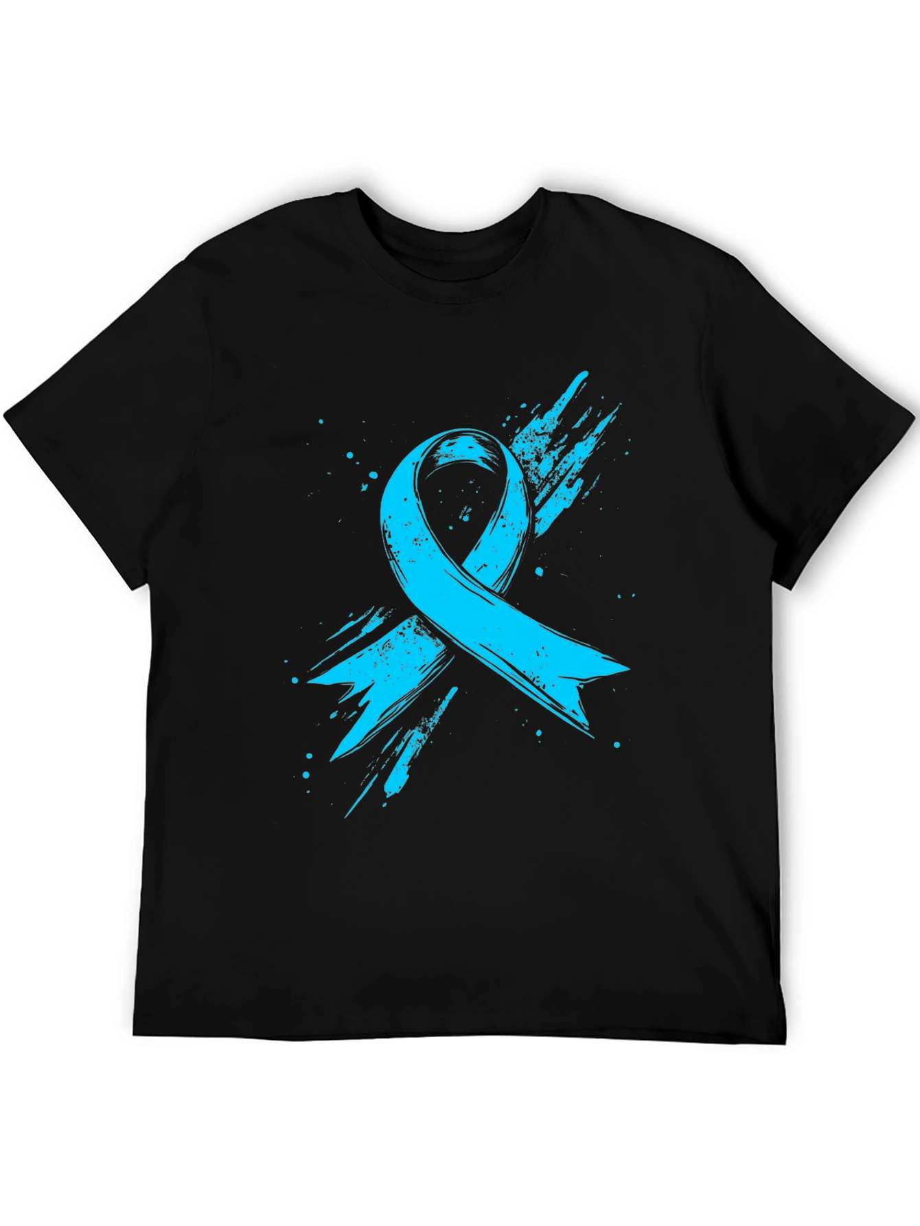 Awareness Ribbon Graphic Tee - Stylish Support Shirt