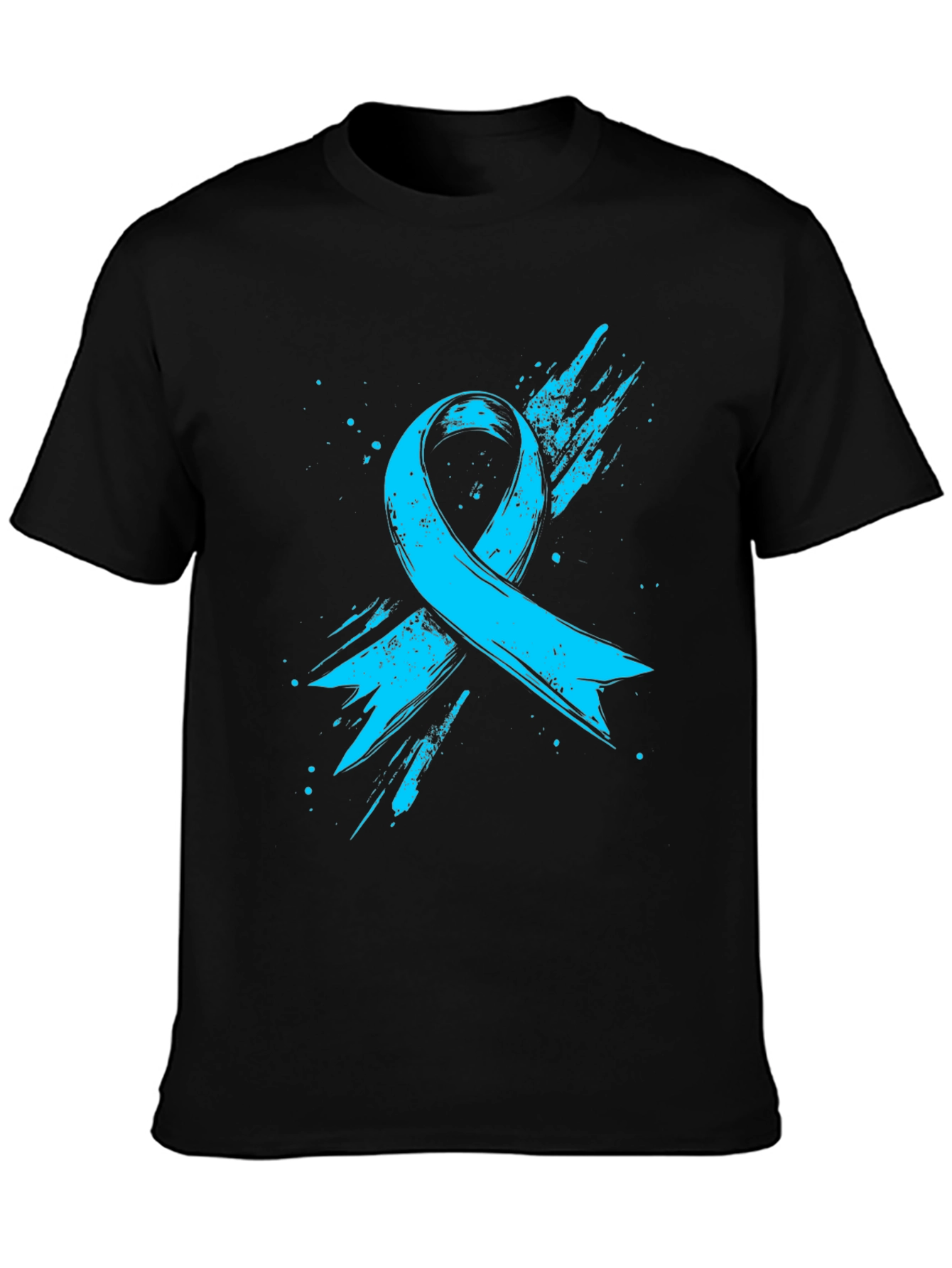 Awareness Ribbon Graphic Tee - Stylish Support Shirt