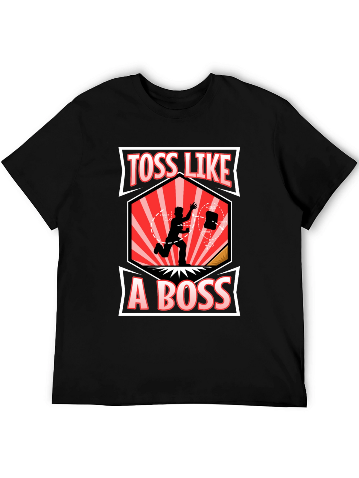 Toss Like A Boss Graphic T-Shirt