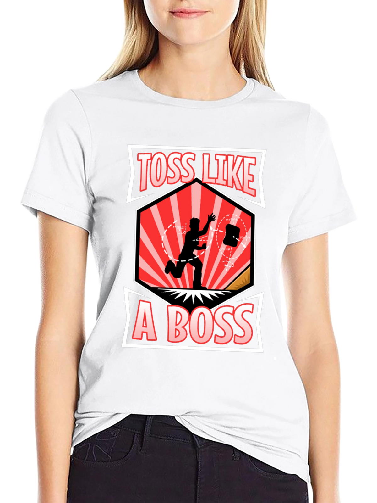 Toss Like A Boss Graphic T-Shirt