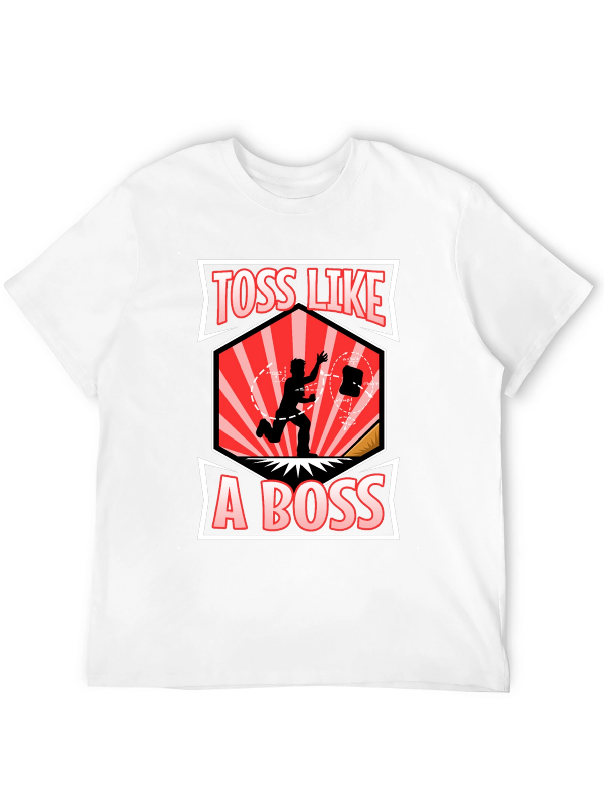 Toss Like A Boss Graphic T-Shirt