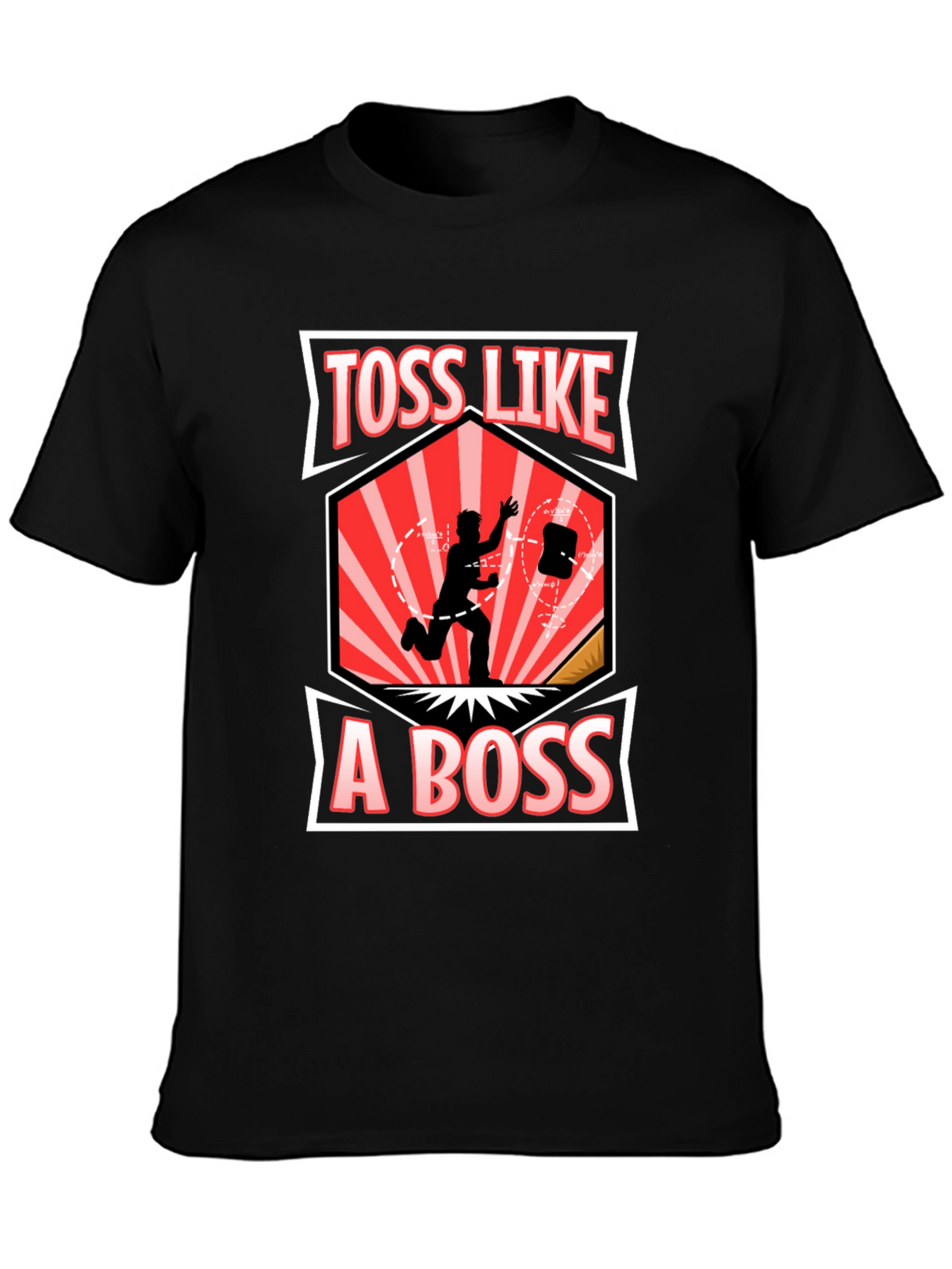 Toss Like A Boss Graphic T-Shirt