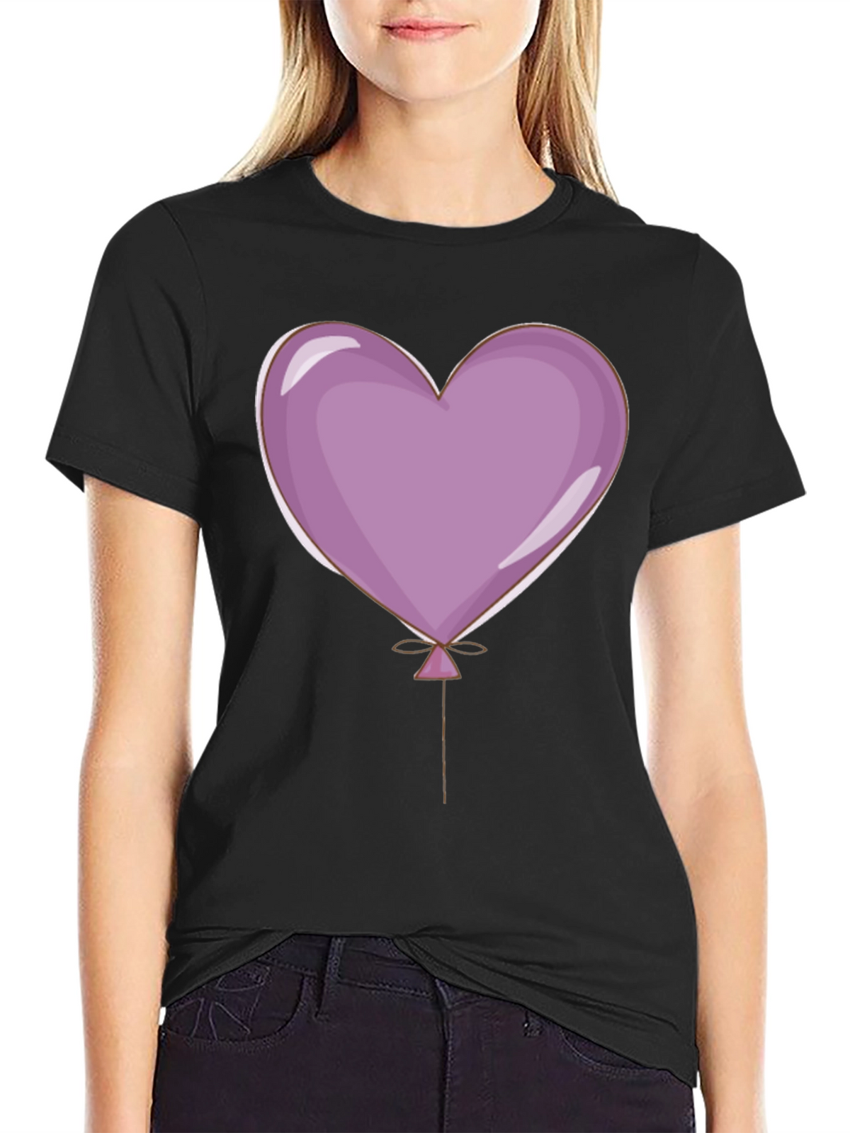 Heart Balloon Graphic T-Shirt