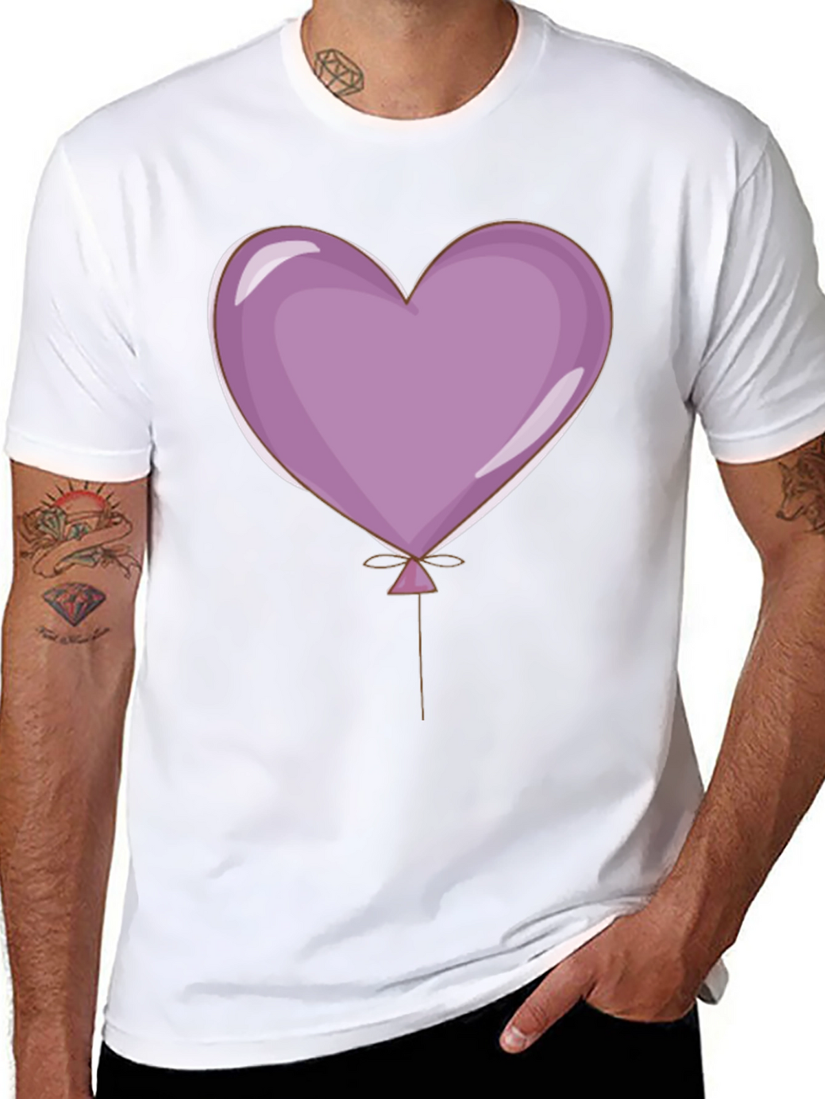 Heart Balloon Graphic T-Shirt